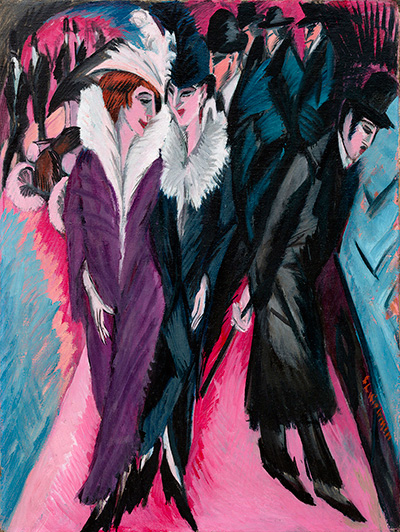 Street, Berlin Ernst Ludwig Kirchner